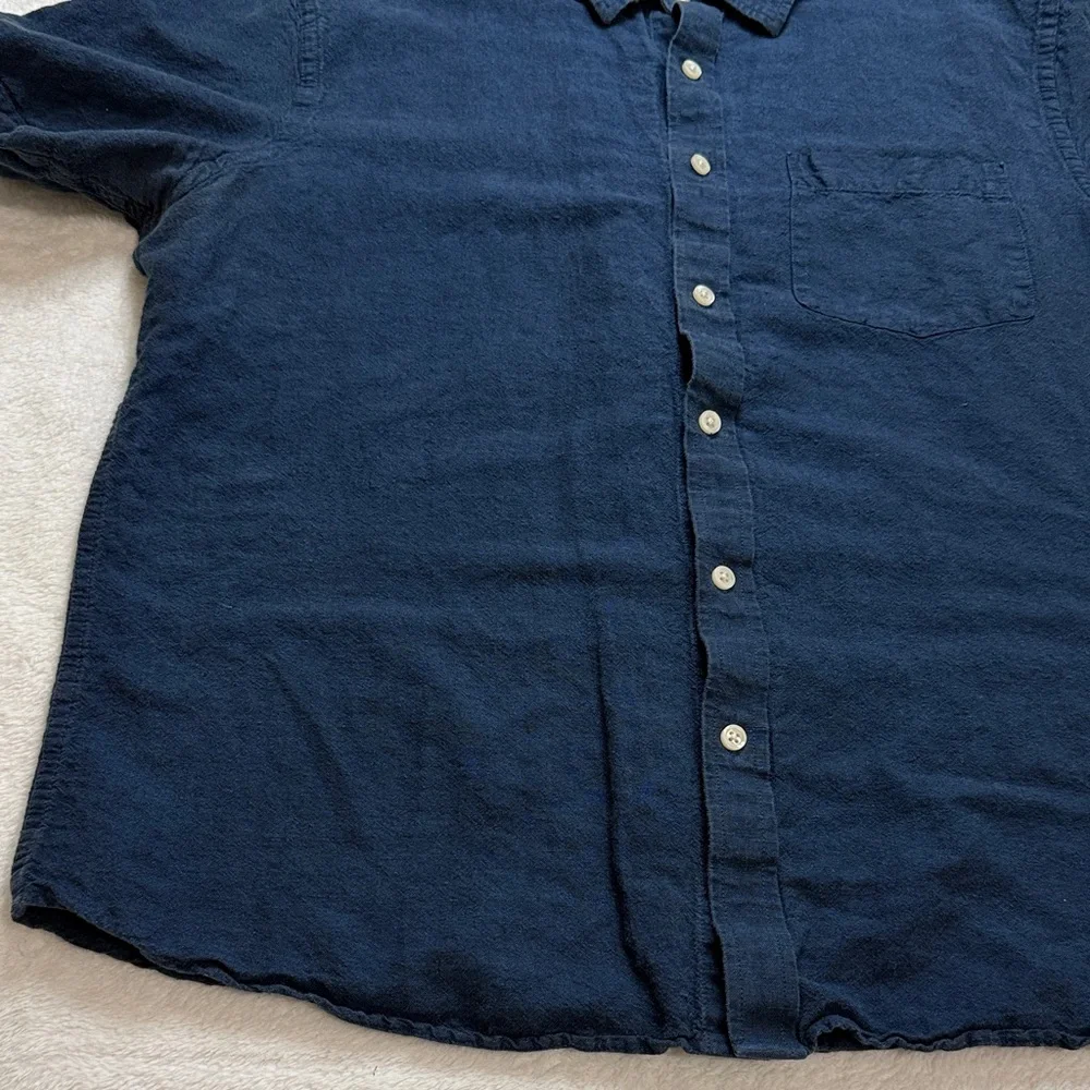 Banana Republic Dark Blue Casual Button-Down Shirt